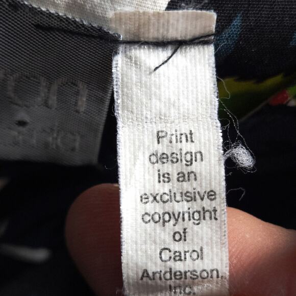 Carol Anderson California Womens Dress Sz 6 Vintage Cottagecore Floral 90s Retro - Picture 7 of 8